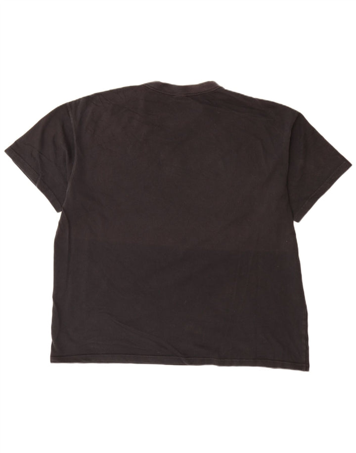 Ανδρικό T-Shirt Nike Top 2XL Μαύρο βαμβακερό