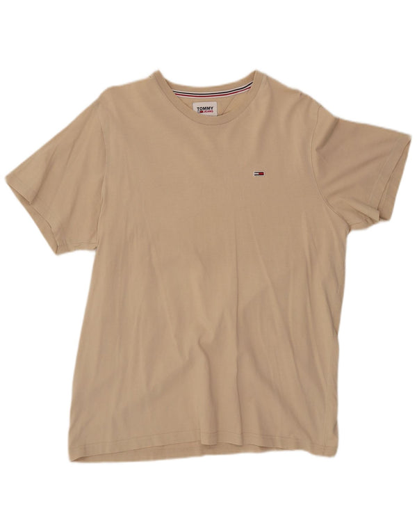 Ανδρικό T-Shirt TOMMY HILFIGER Top XL Beige