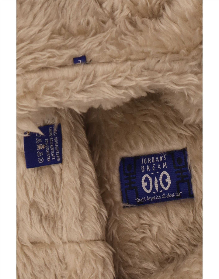 Vintage Ανδρικό παλτό Sherpa UK 40 Large Green Polyester