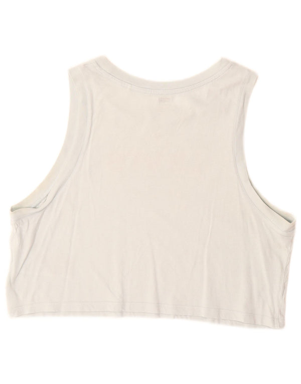 Γυναικείο γραφικό γιλέκο Levi's Crop UK 16 μεγάλο βαμβακερό