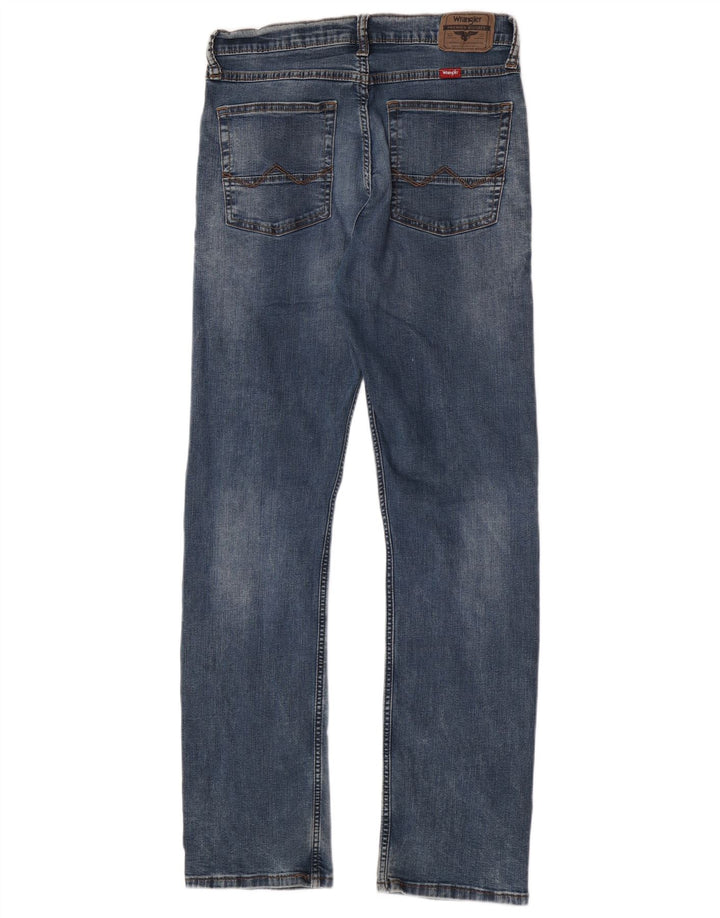 Ανδρικό τζιν Wrangler ίσιο W30 L32 Μπλε βαμβακερό