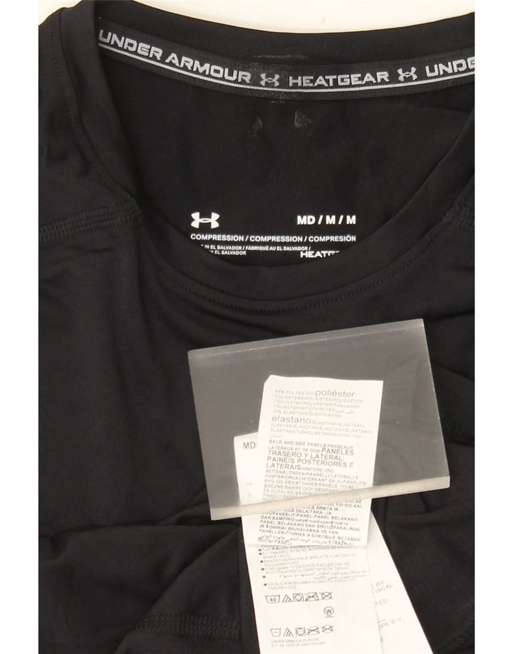 Under Armour Ανδρικό Heat Gear Top Μακρύ μανίκι Μεσαίο Μαύρο Πολυεστέρας