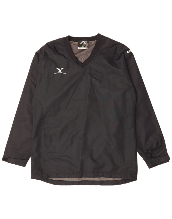 VINTAGE Ανδρικό πουλόβερ Windbreaker Jacket UK 34 XS Grey Polyester