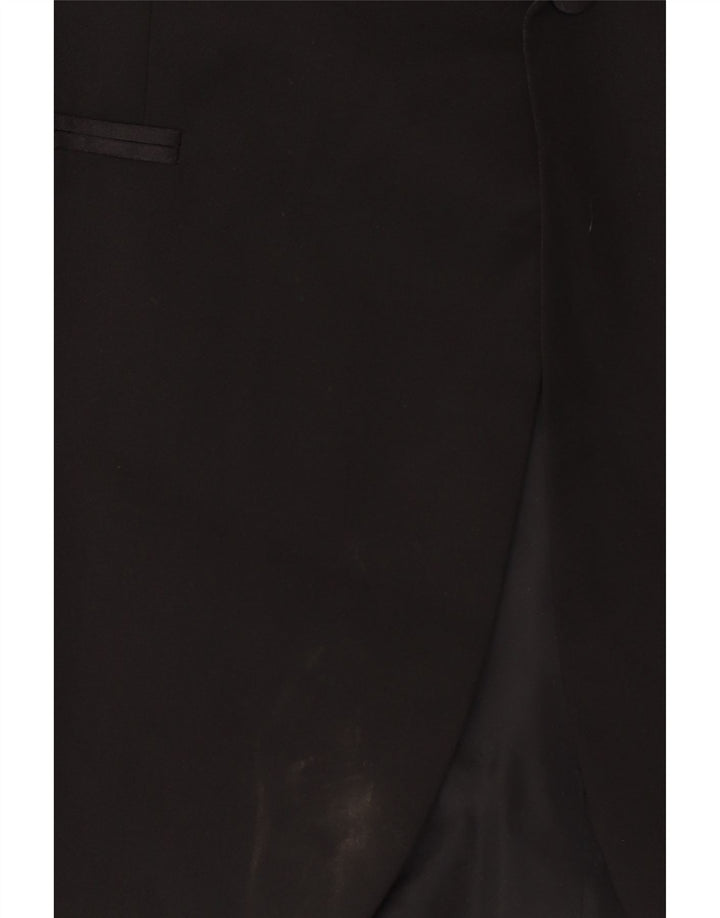 Ανδρικό σακάκι σακάκι Hugo Boss UK 50 μεγάλο μαύρο παρθένο μαλλί