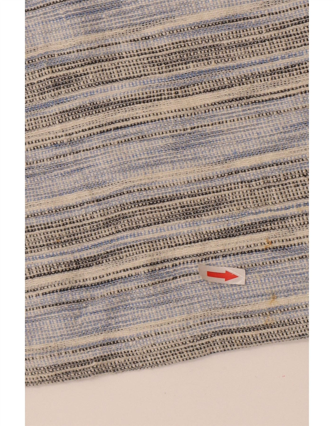 Γυναικείο τοπ Oasis μακρυμάνικο UK 10 Small Blue ριγέ βαμβακερό