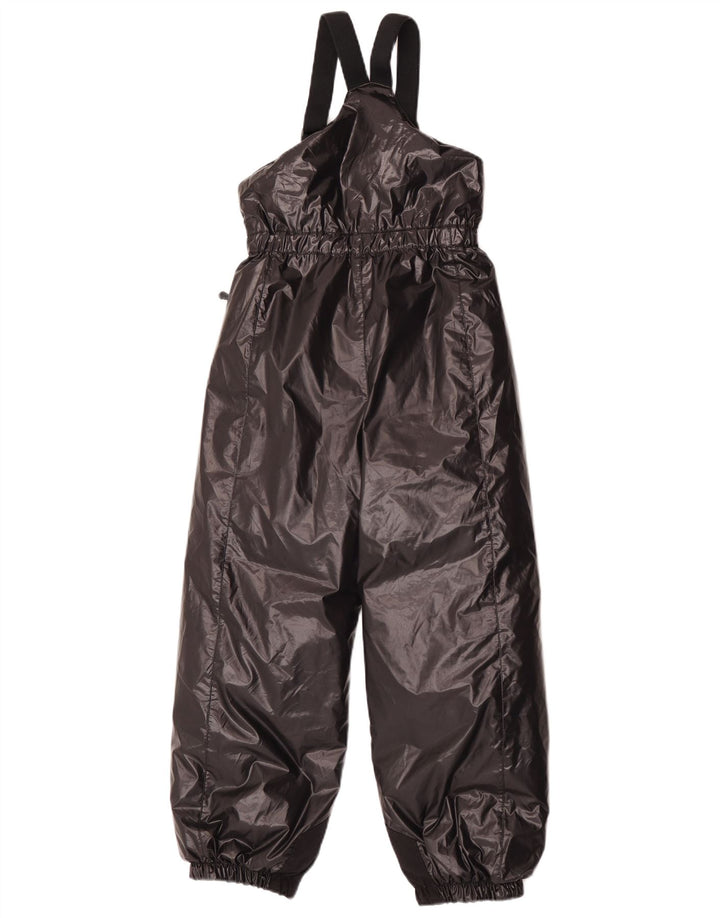Moncler Boys Dungarees Ski Trousers 9-10 Years Black Polyamide Winter