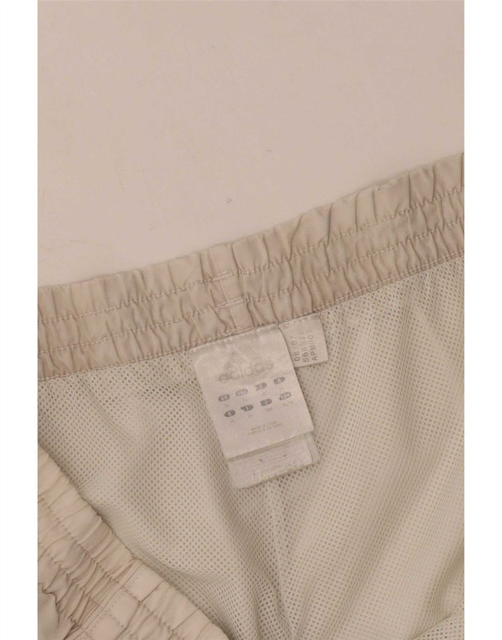 Ανδρικό αθλητικό σορτς Adidas XL από λευκό πολυεστέρα