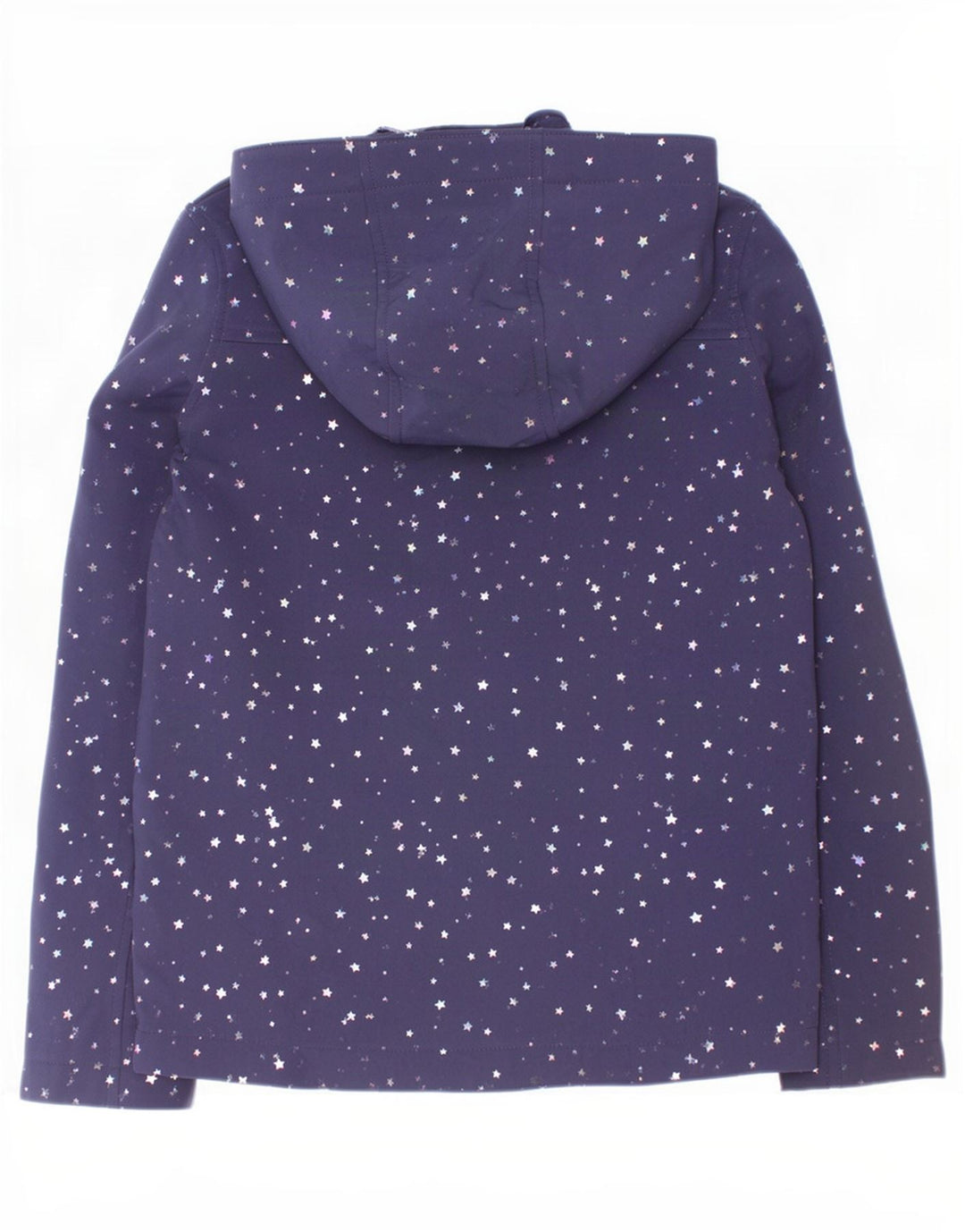 Mountain Warehouse Girls Windbreaker Jacket 9-10 Years Navy Blue Spotted