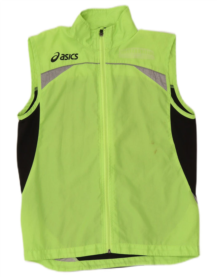 Ανδρική Αμάνικη αθλητική φόρμα Asics Top Jacket Small Green Colourblock