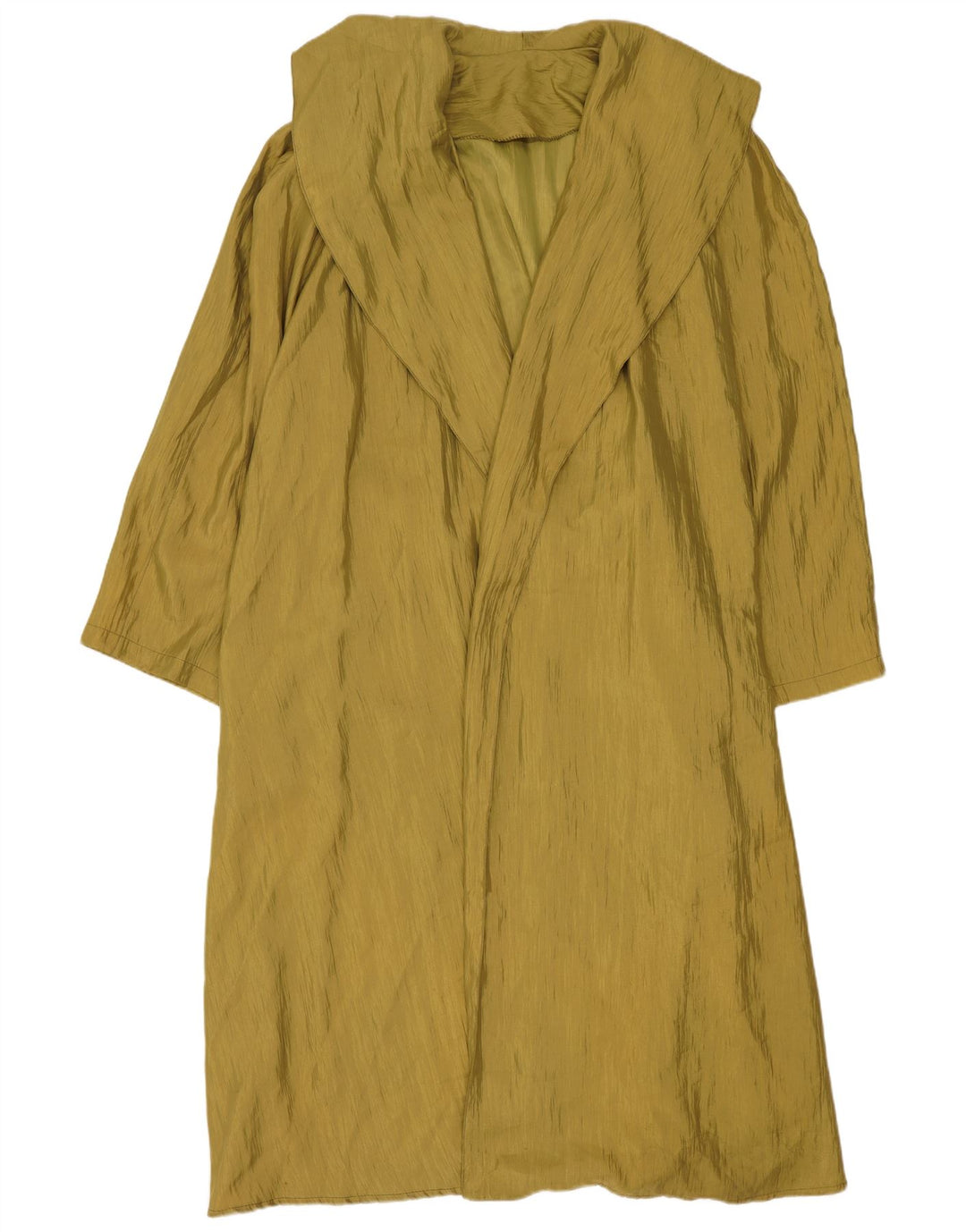 Vintage Γυναικείο Oversized Πανωφόρι UK 14 Medium Khaki Polyester