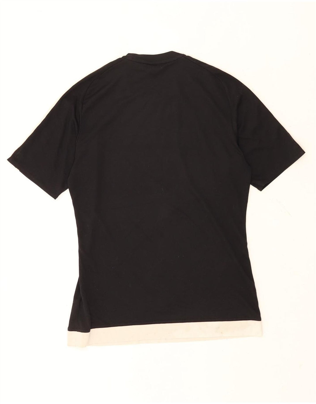 Ανδρικό T-Shirt Climalite ADIDAS Top Small Black Colourblock Polyester