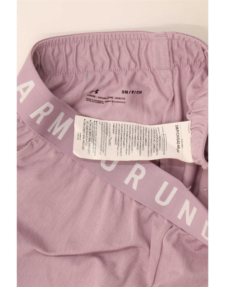 Γυναικείο γραφικό αθλητικό σορτς Under Armour UK 10 Small Pink Polyester