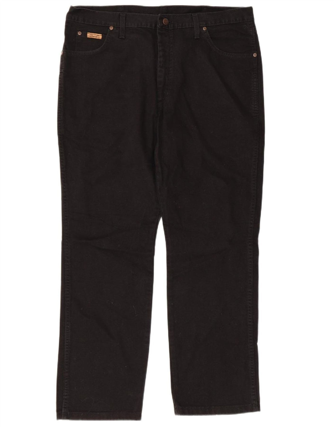 WRANGLER Ανδρικό Texas Straight Jeans W40 L30 Μαύρο βαμβακερό