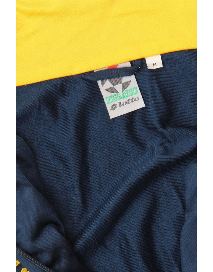 Ανδρική αθλητική φόρμα Lotto Top Jacket Medium Navy Blue Colourblock