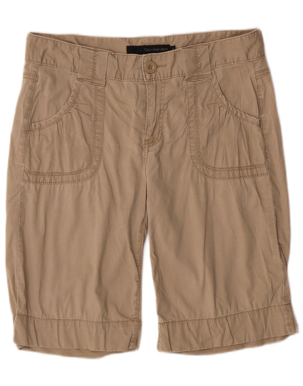 Γυναικείο casual σορτς Calvin Klein Jeans US 8 Medium W30 Beige Classic