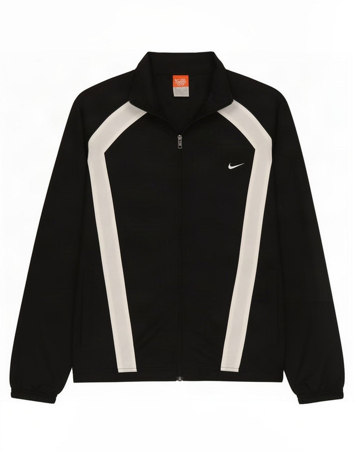 Ανδρική φόρμα Nike Top Jacket UK 38/40 Medium Black Colorblock Nylon