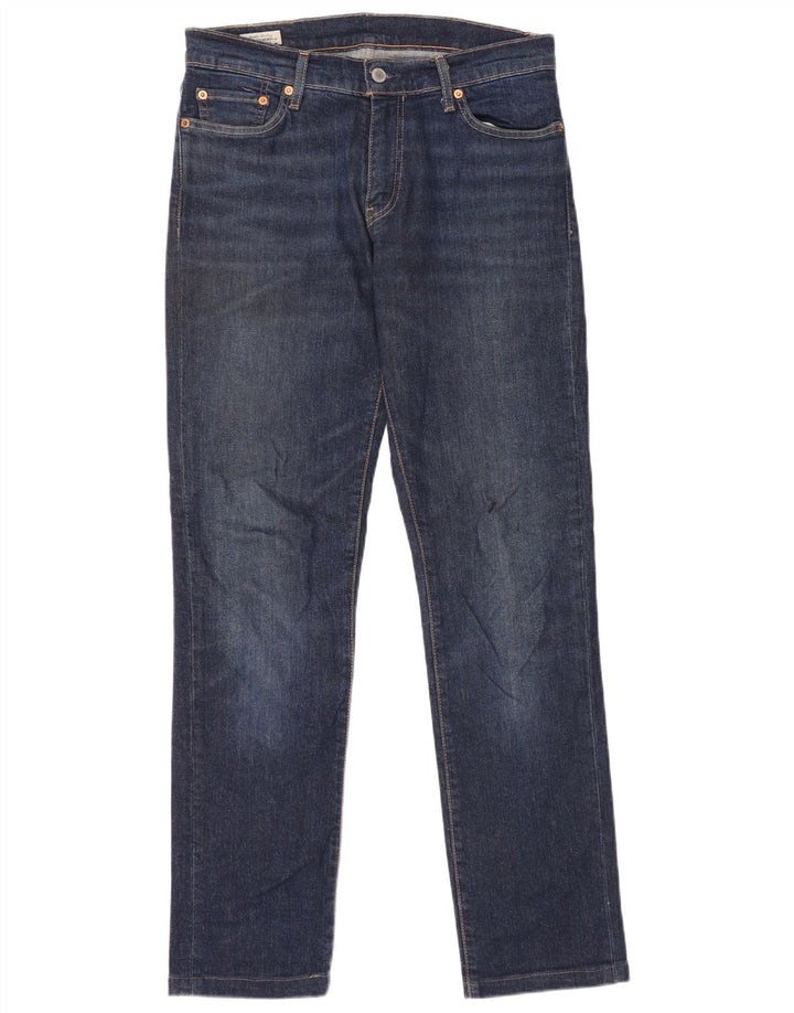 Ανδρικό τζιν LEVI'S Slim W30 L34 Μπλε βαμβακερό