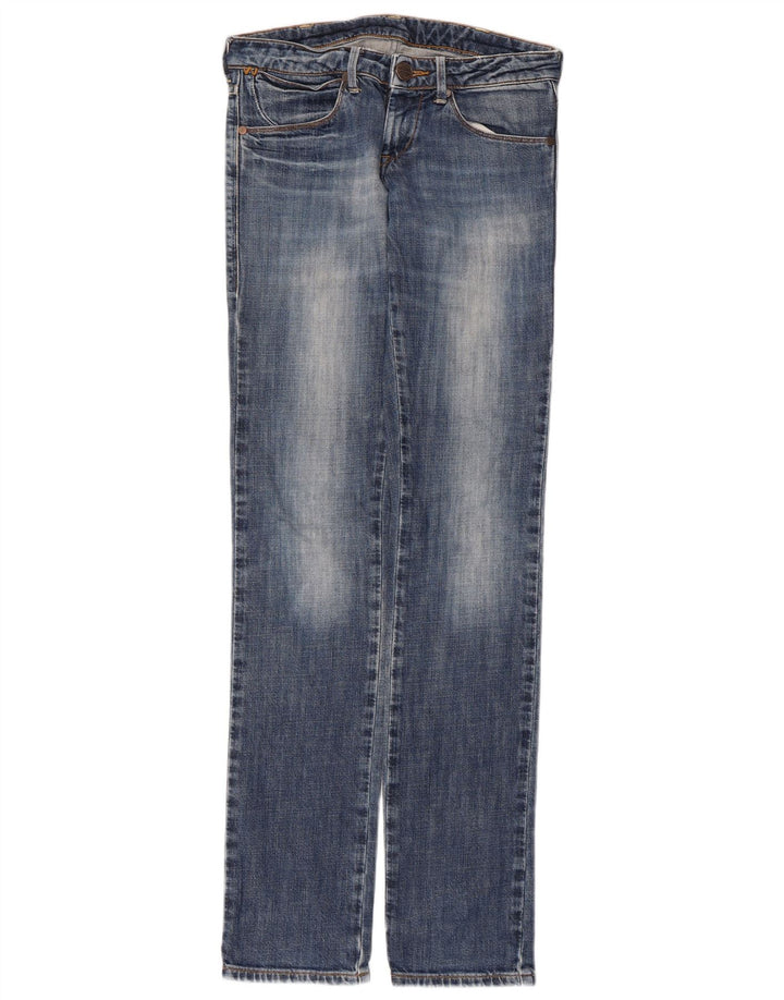 Wrangler Γυναικείο Lia Straight Jeans W26 L34 Μπλε βαμβακερό