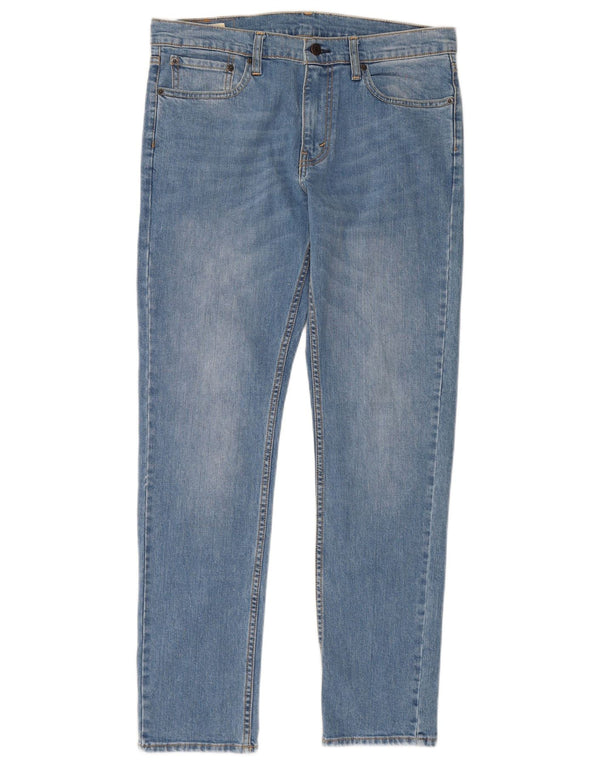 Levi's Mens 511 Slim Jeans W32 L32 Blue Cotton