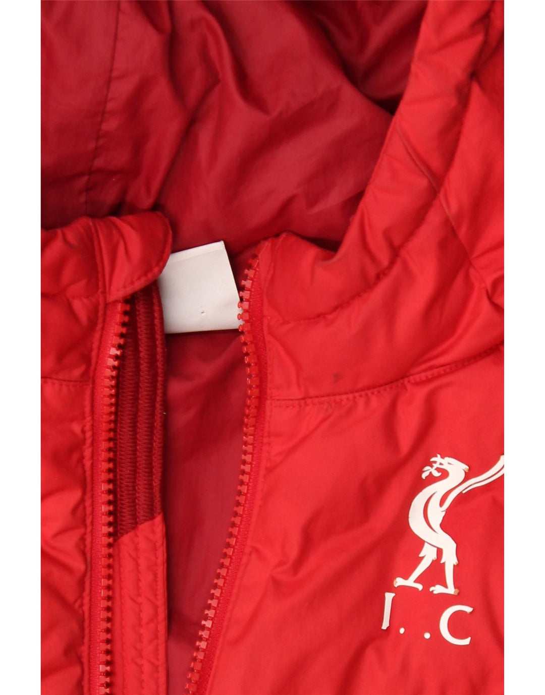 Μπουφάν Nike Boys με κουκούλα με επένδυση 12-13 ετών Μεγάλο κόκκινο χρώμα πολυεστέρα