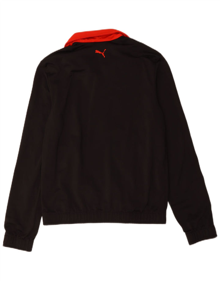 Ανδρική αθλητική φόρμα γραφικών Puma Top Jacket Μεσαίο Μαύρο Πολυεστέρα