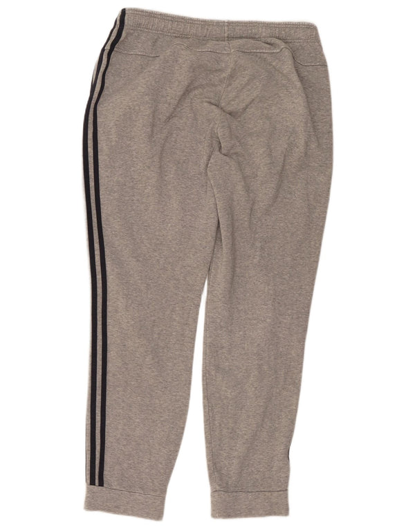 Ανδρική αθλητική φόρμα Adidas Παντελόνι Joggers Μεγάλο γκρι βαμβακερό