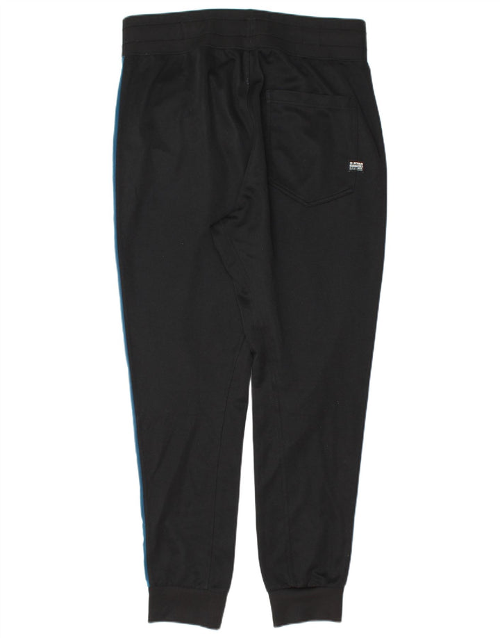 G-STAR Ανδρικές φόρμες γραφικές Παντελόνια Joggers Large Black Colourblock