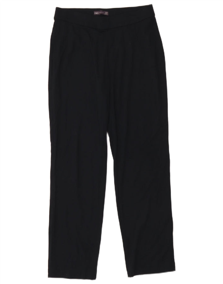 Γυναικεία αθλητικά παντελόνια Marks & Spencer UK 12 Medium Navy Blue Viscose
