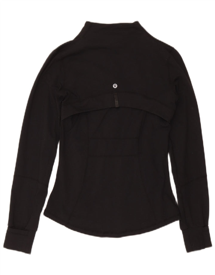 Γυναικεία αθλητική φόρμα Lululemon Top Jacket US 4 Small Black Nylon