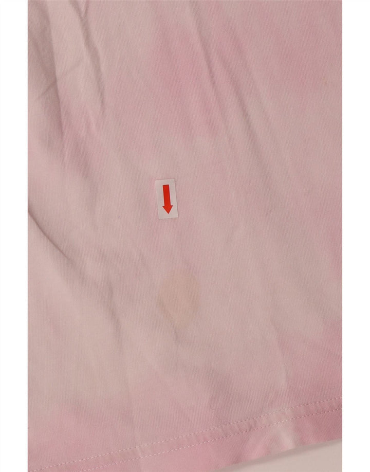 Ανδρικό T-Shirt Gas UK 14 Medium Pink Tie Dye Cotton