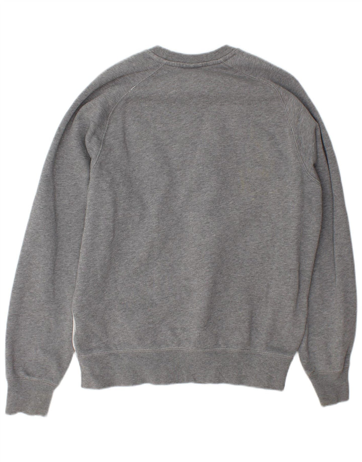 Ανδρικό γραφικό φούτερ Nike Jumper Μικρό γκρι βαμβακερό χρώμα