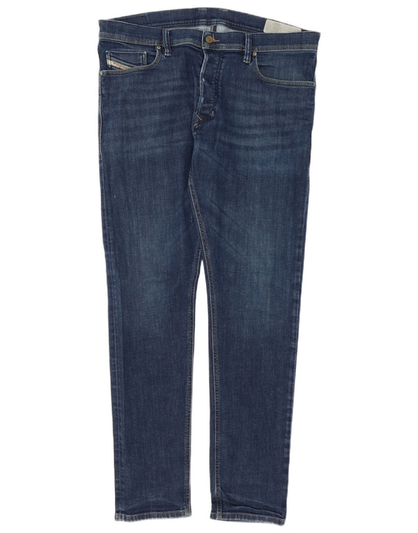 Diesel Ανδρικό Tepphar Carrot Slim Jeans W36 L32 Μπλε βαμβακερό