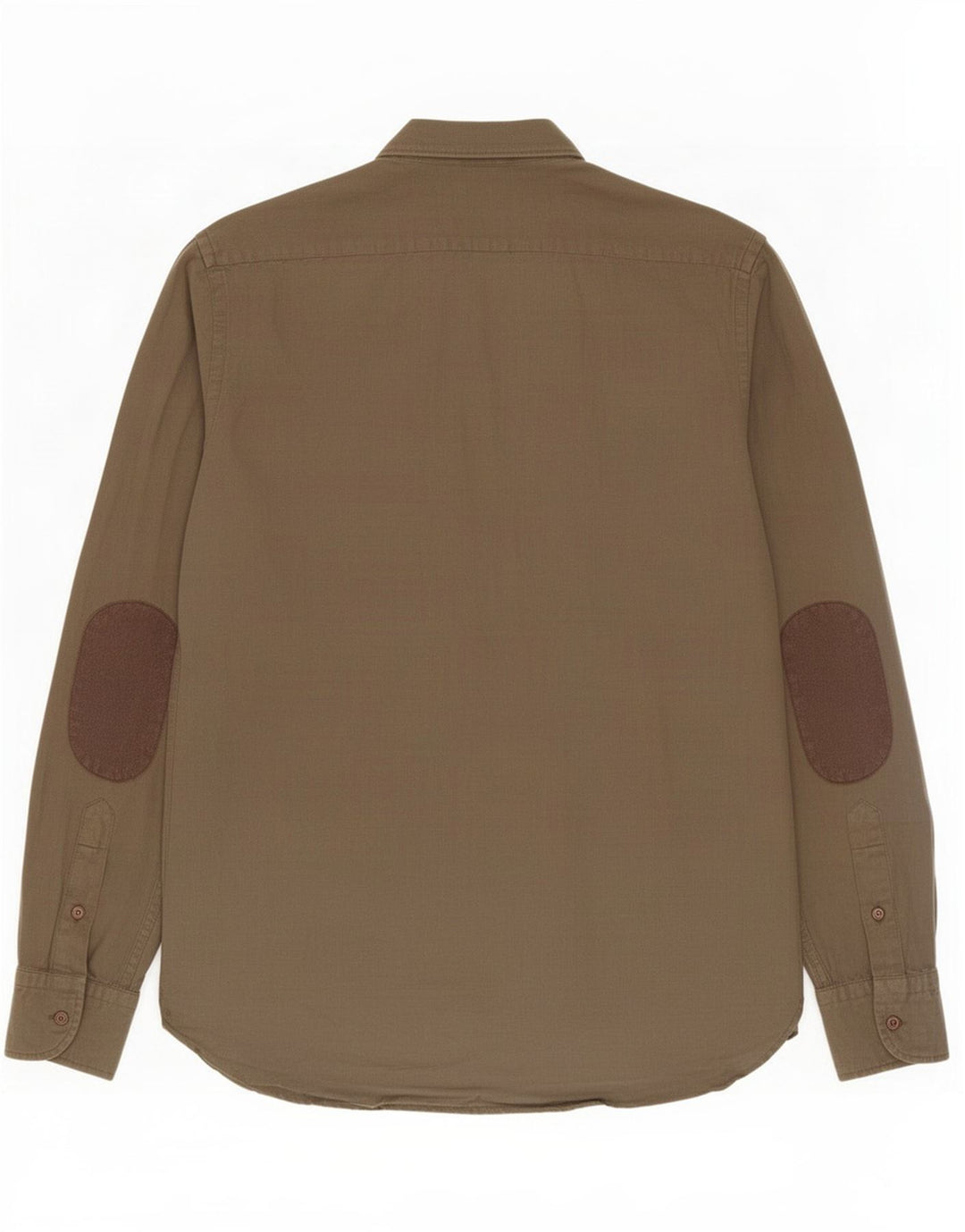 Ανδρικό πουκάμισο Massimo Dutti Μικρό Χακί