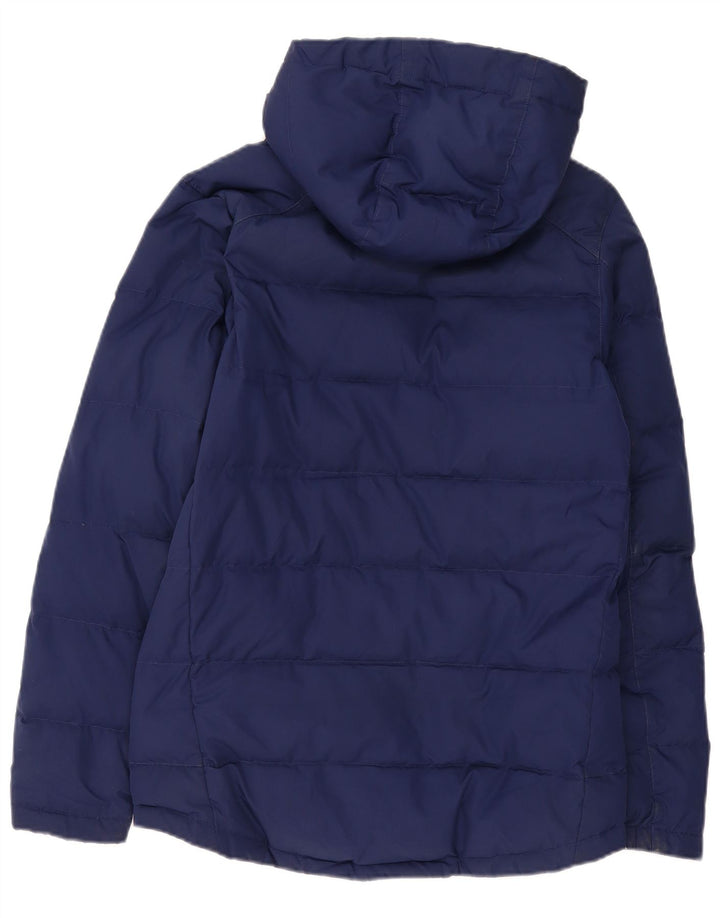 Ανδρικό μπουφάν Nike με κουκούλα UK 36 Small Navy Blue Polyester