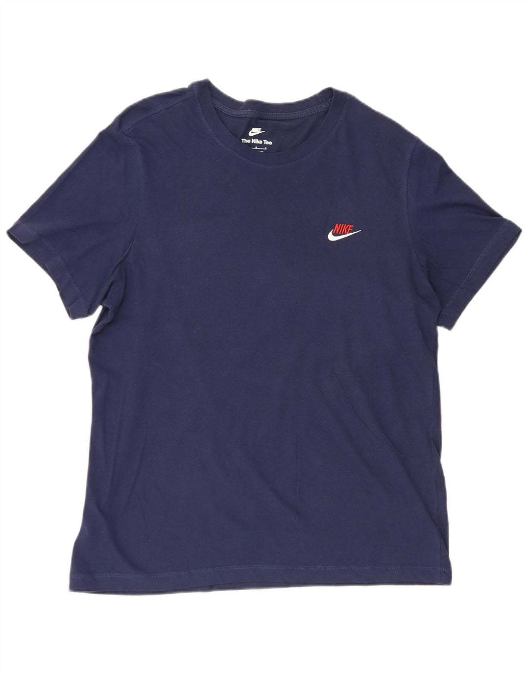 Ανδρικό μπλουζάκι Nike, τοπ μεγάλο, μπλε ναυτικό, βαμβακερό