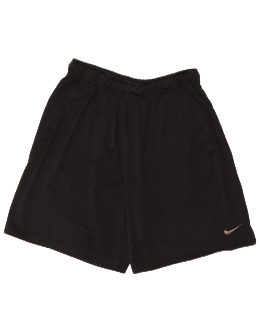 Ανδρικό αθλητικό σορτς Nike Dri Fit, μεγάλο μαύρο πολυεστέρα