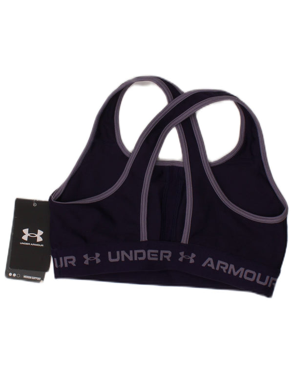 Under Armour Γυναικείο Αθλητικό Σουτιέν με επένδυση Γραφικό γιλέκο Top Small Purple Sports