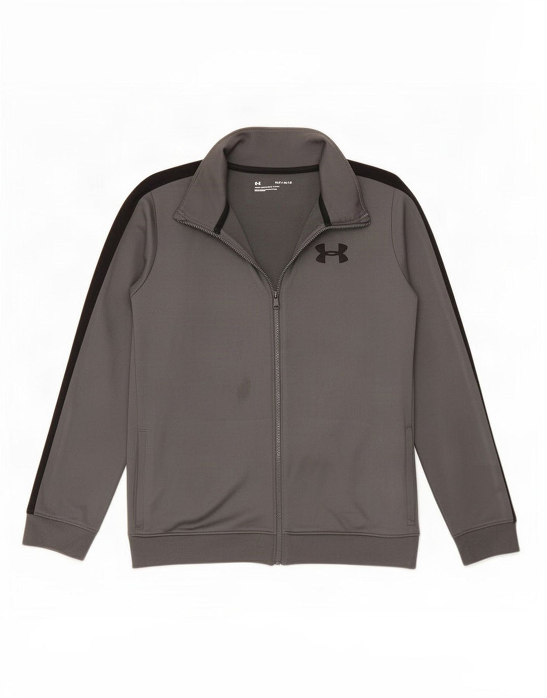 Under Armour Boys αθλητική φόρμα Top Jacket 11-12 Years Large Grey Polyester