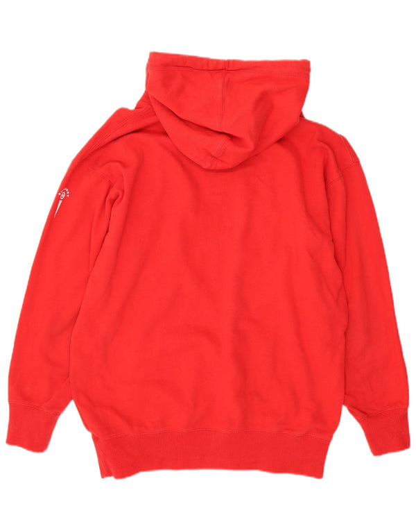 Superdry Ανδρική Loose Fit Graphic Hoodie Jumper XS Red Cotton