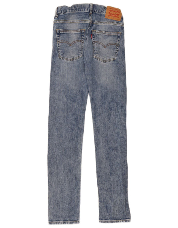 Levi's Girls 510 Skinny Jeans 11-12 ετών W26 L30 Μπλε βαμβακερό