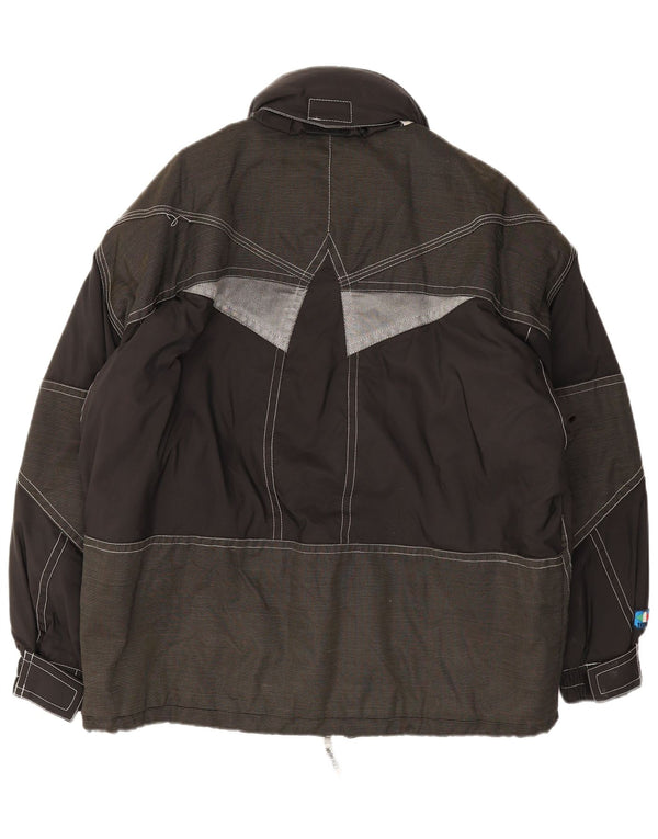 Colmar Ανδρικό τζάκετ σκι με κουκούλα IT 48 Medium Black Colourblock