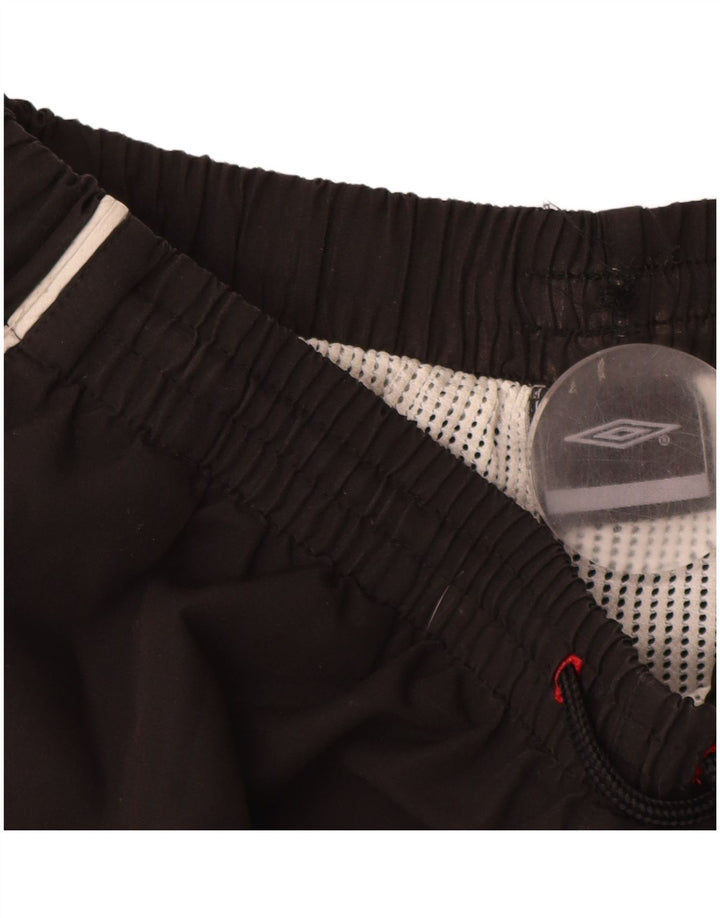 UMBRO Mens Graphic Swimming Shorts Large  Black