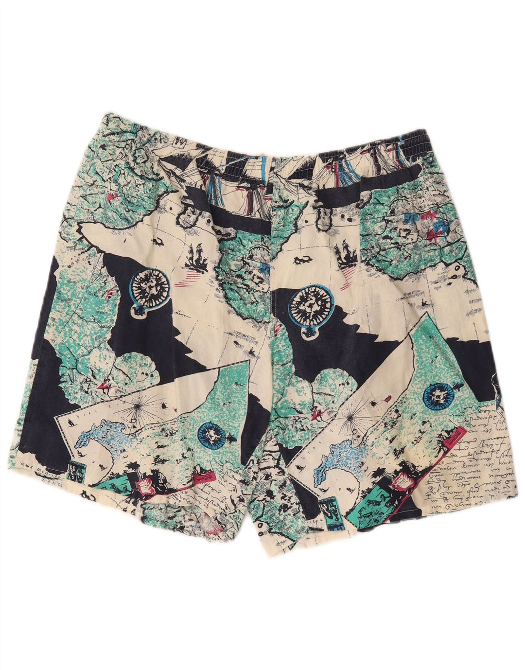 Vintage ανδρικό σορτς κολύμβησης IT 54 XL πολύχρωμο βαμβακερό