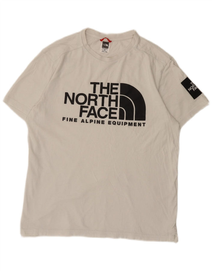 Ανδρικό γραφικό T-Shirt North Face Top Medium White