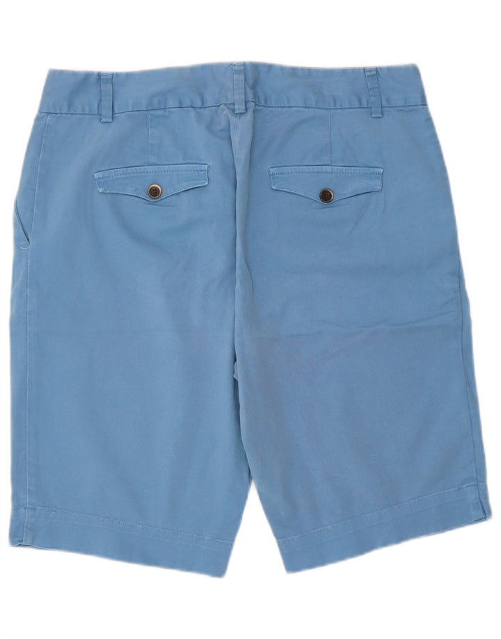 Zara Γυναικείο Σορτς Chino Μεγάλο W30 Μπλε Βαμβακερό