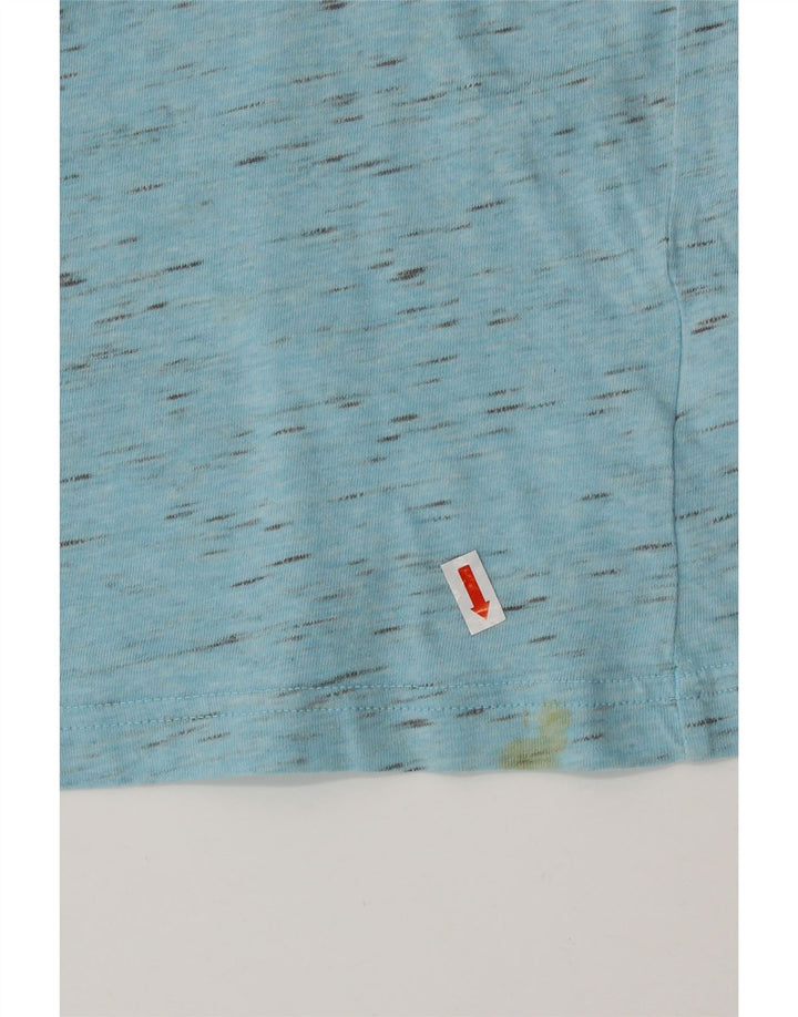 Adidas Boys Graphic T-Shirt Top 13-14 ετών, μπλε βαμβακερό