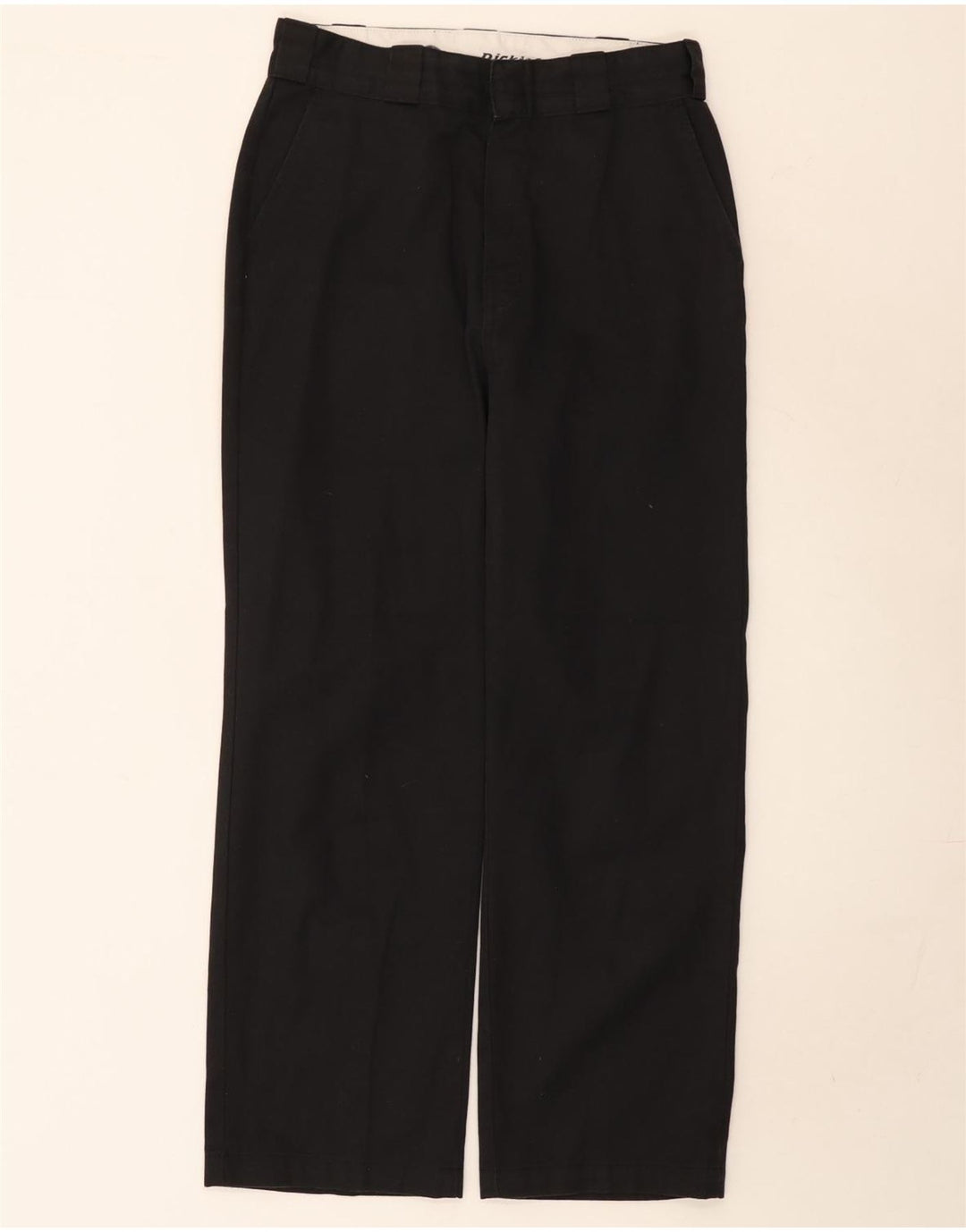 Ανδρικό ίσιο παντελόνι Chino Dickies W28 L27 Μαύρο πολυεστέρα