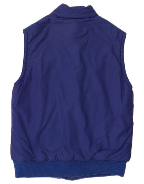 Ανδρικό MC Kee's Reversible Gilet IT 44 XS Μπλε Βαμβακερό