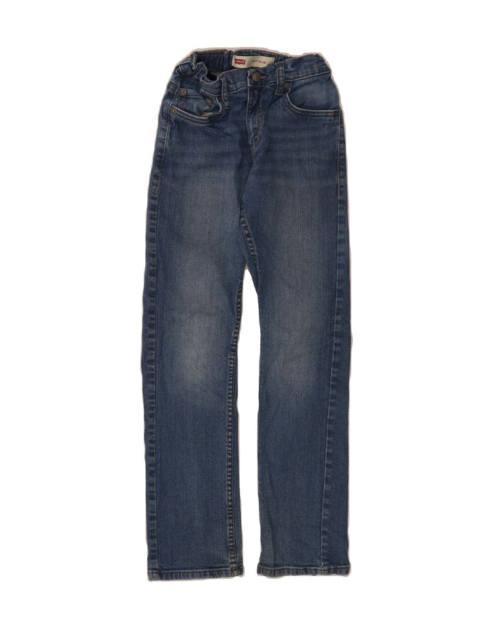 LEVI'S Boys 511 Slim Jeans 11-12 Years W26 L27 Blue Vintage Levi's and Second-Hand Levi's from Messina Hembry 