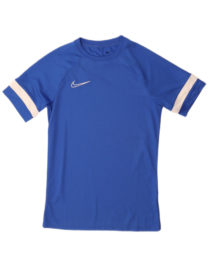 Ανδρικό T-shirt Nike Dri Fit T-Shirt Small Blue Colourblock